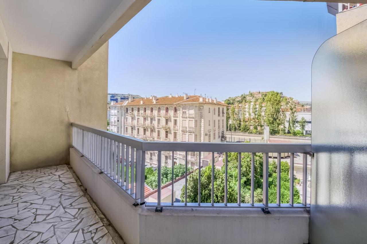 Greeter-Appartement Lumineux Avec Vue Sur La Mer Nice Eksteriør bilde