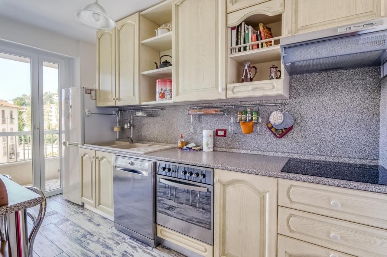 Greeter-Appartement Lumineux Avec Vue Sur La Mer Nice Eksteriør bilde